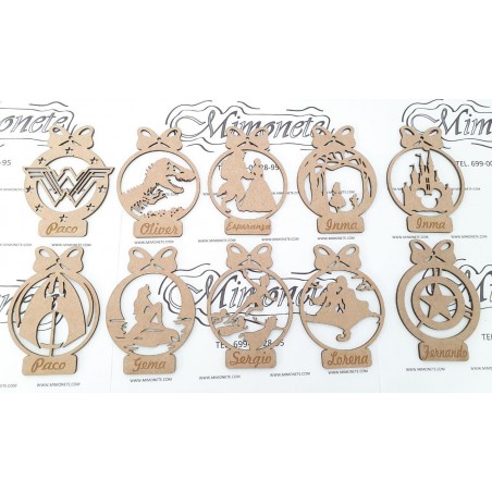 BOLAS DE NAVIDAD SUPER HÉROE