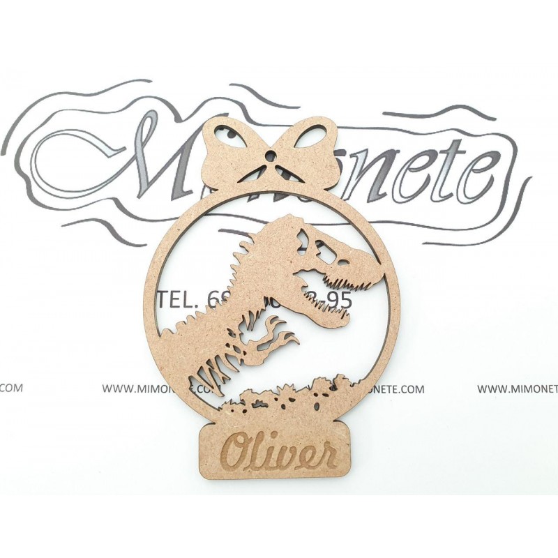 BOLA NAVIDAD JURASSIC PARK