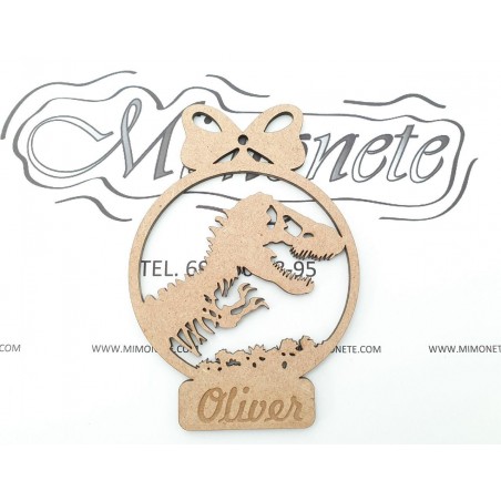 BOLA NAVIDAD JURASSIC PARK