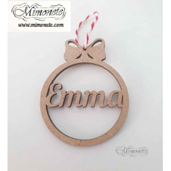 BOLA DE NAVIDAD PERSONALIZADA