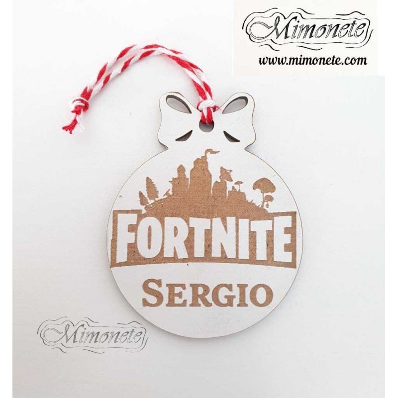 BOLA NAVIDAD FORTNITE PERSONALIZADA
