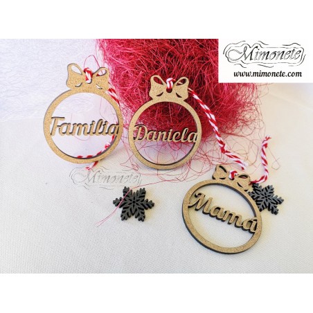 BOLA DE NAVIDAD PERSONALIZADA