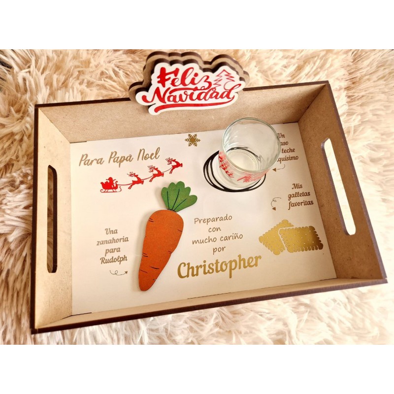 BANDEJA PARA PAPÁ NOEL