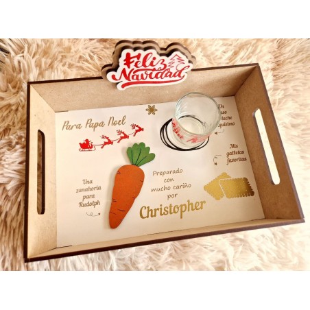 BANDEJA PARA PAPÁ NOEL