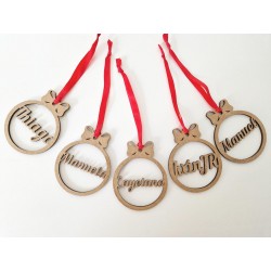 BOLA DE NAVIDAD PERSONALIZADA