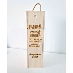 CAJA VINO PERSONALIZADA