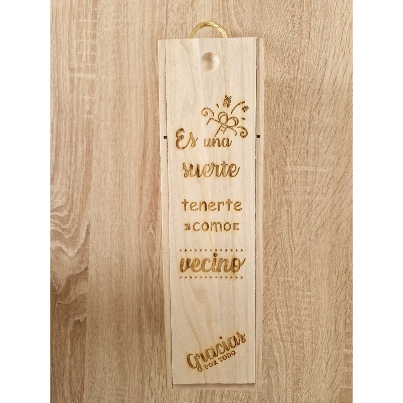 CAJA VINO PERSONALIZADA