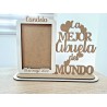 CUADRO "LA MEJOR ABUELA DEL MUNDO"