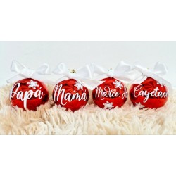 BOLAS DE NAVIDAD 6CM
