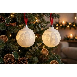 BOLA DE NAVIDAD LUMINOSA