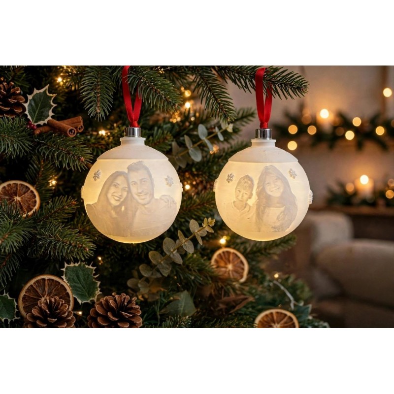BOLA DE NAVIDAD LUMINOSA