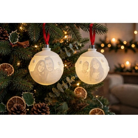 BOLA DE NAVIDAD LUMINOSA